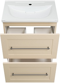 Misty Тумба под раковину Марта 60 бежевая – фотография-2